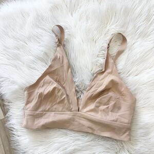 Everlane Nude Triangle Bra Medium KS